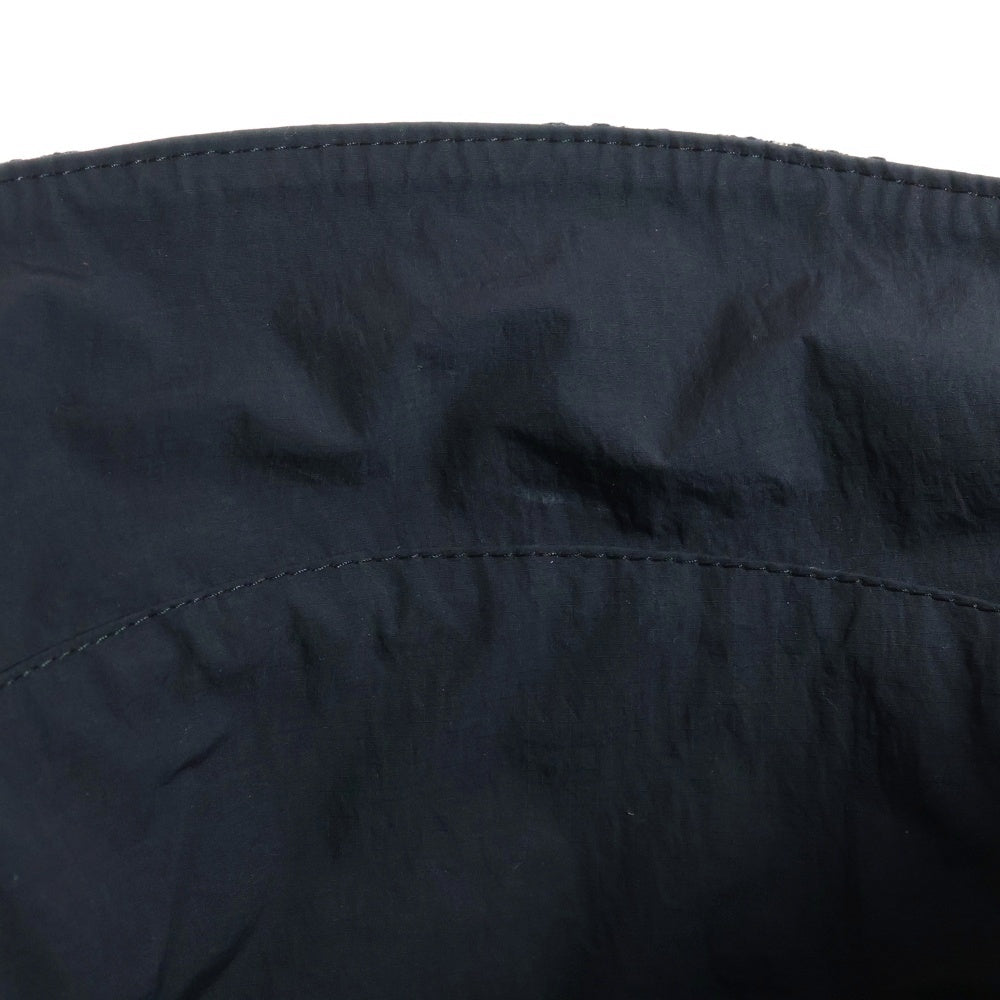 LOEWE(ロエベ) アナグラム ジャガード リバーシブル バケットハット ホワイト/ブラック K820HB1X13 レディース