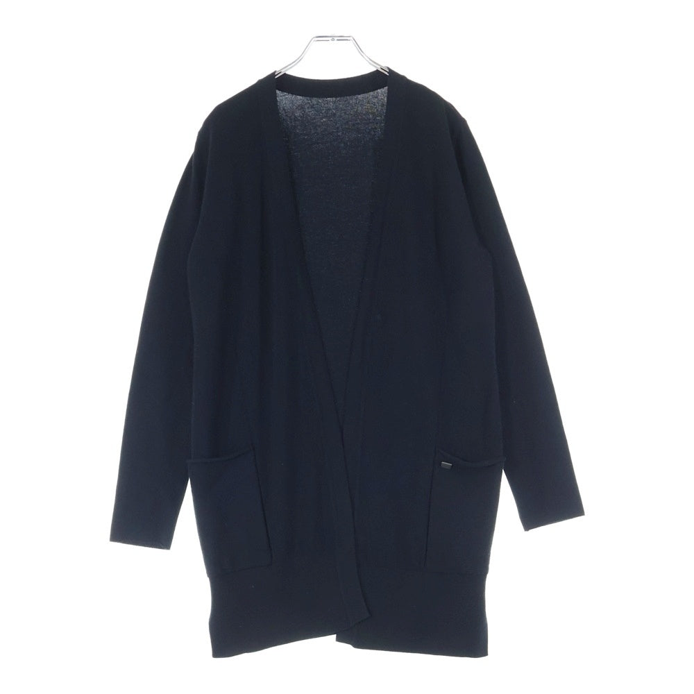 FOXEY(フォクシー) レーヨン混 ロングニットカーディガン レディース ブラック 33105-NAJFE155D-2