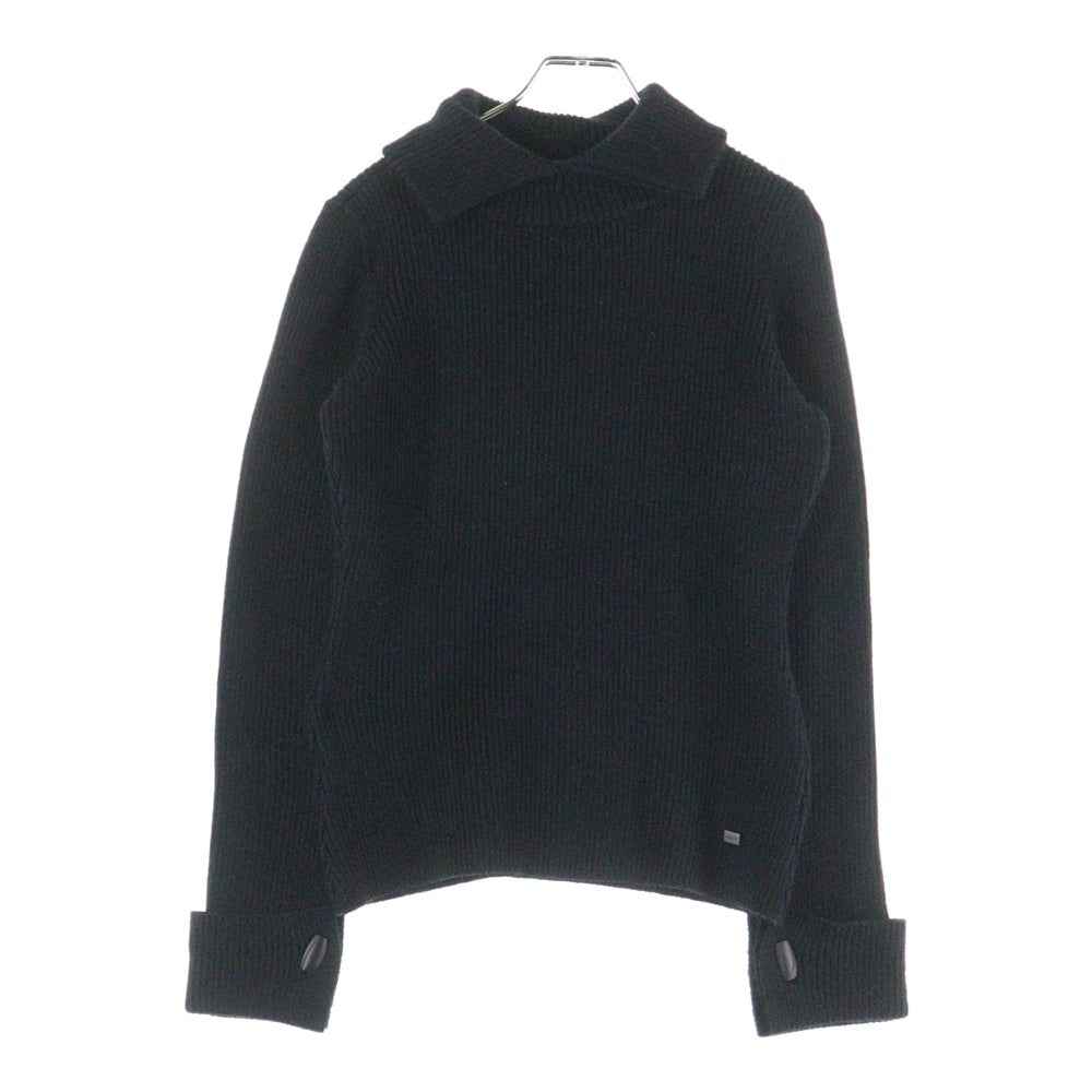 FOXEY(フォクシー) ハイゲージ タートルネックニットセーター レディース ブラック 29257-NATFF151MK