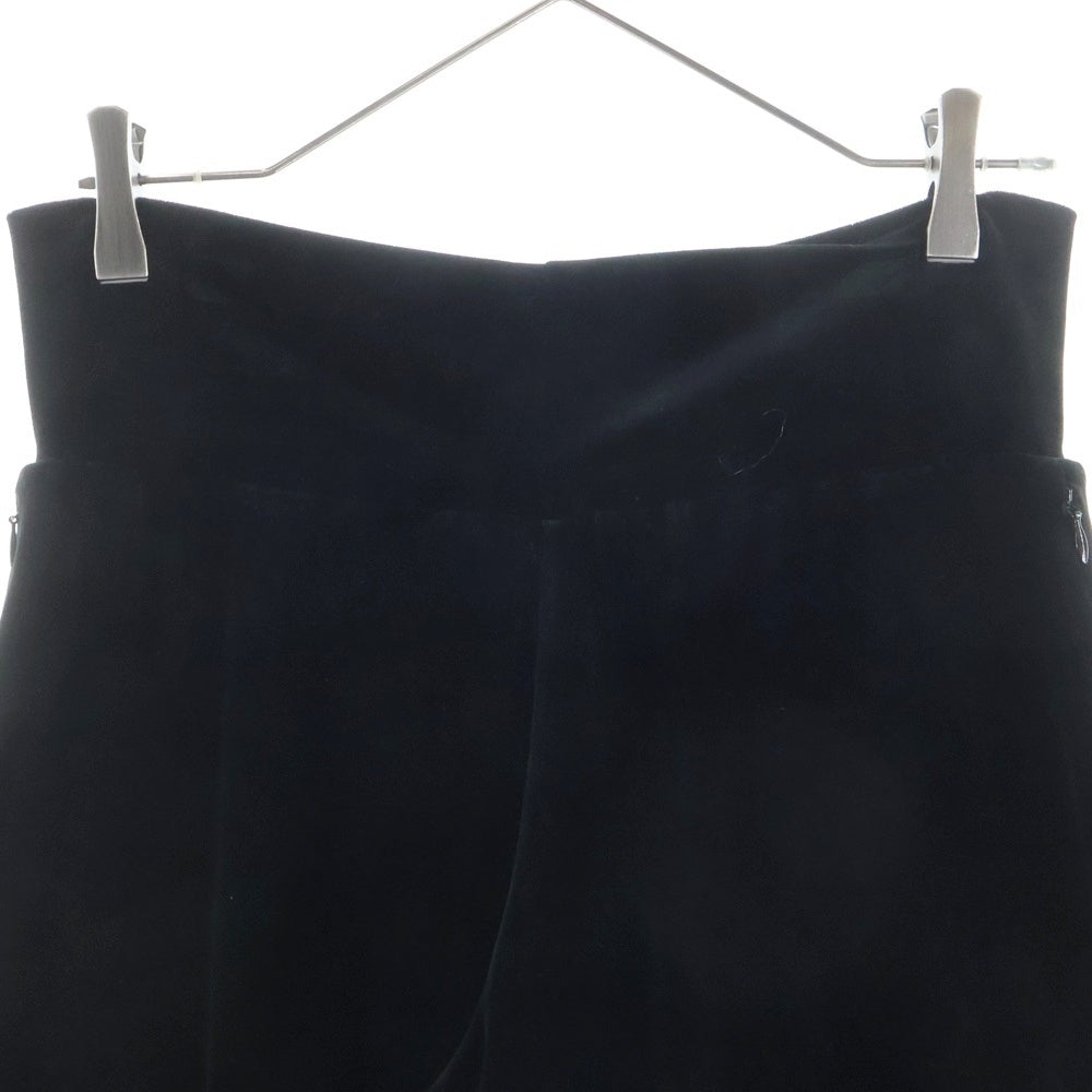 DAISY VELOUR(デイシーベロア) ベロア イージーワイドパンツ レディース ブラック 06004-DLPFN04L