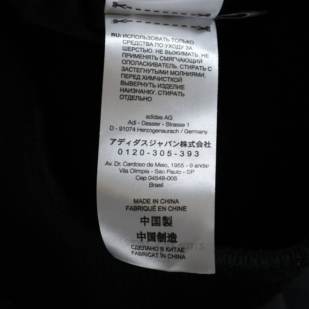 Y-3(ワイスリー) TEAM JACKET BLACK チームジャケット ロゴデザイン ナイロンブルゾン ブラック IQ2142