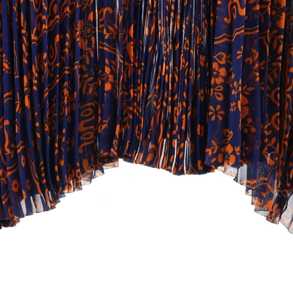 Sacai(サカイ) 18AW ペイズリー 切替 ワンピース ドレス レディース マルチ 18‐03922