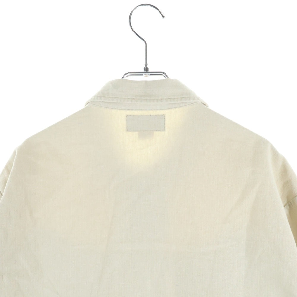 RRL(ダブルアールエル) 23SS × Ron Herman Cotton Linen Jacket ロンハーマン コットン リネンシャツ ジャケット アイボリー