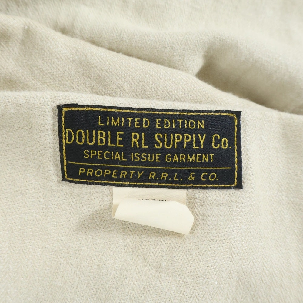 RRL(ダブルアールエル) 23SS × Ron Herman Cotton Linen Jacket ロンハーマン コットン リネンシャツ ジャケット アイボリー