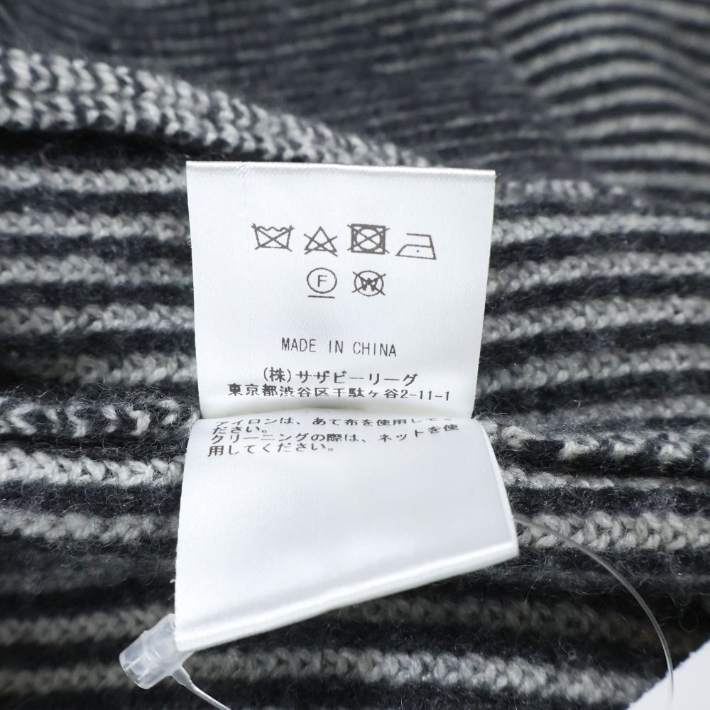 RON HERMAN(ロンハーマン) カシミヤ ボタンレス ニット カーディガン グレー 3020800023