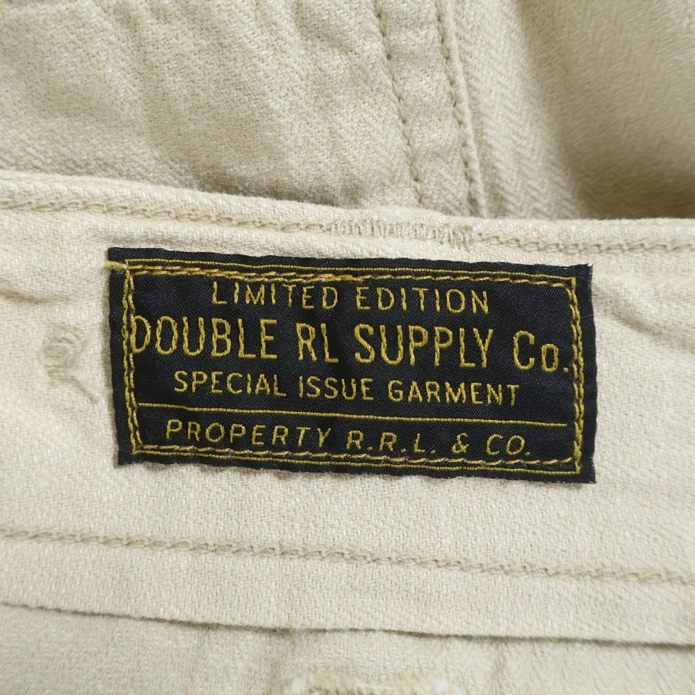 RRL(ダブルアールエル) 23SS × Ron Herman Cotton Linen Pants ロンハーマン コットン リネン パンツ ジャケット アイボリー