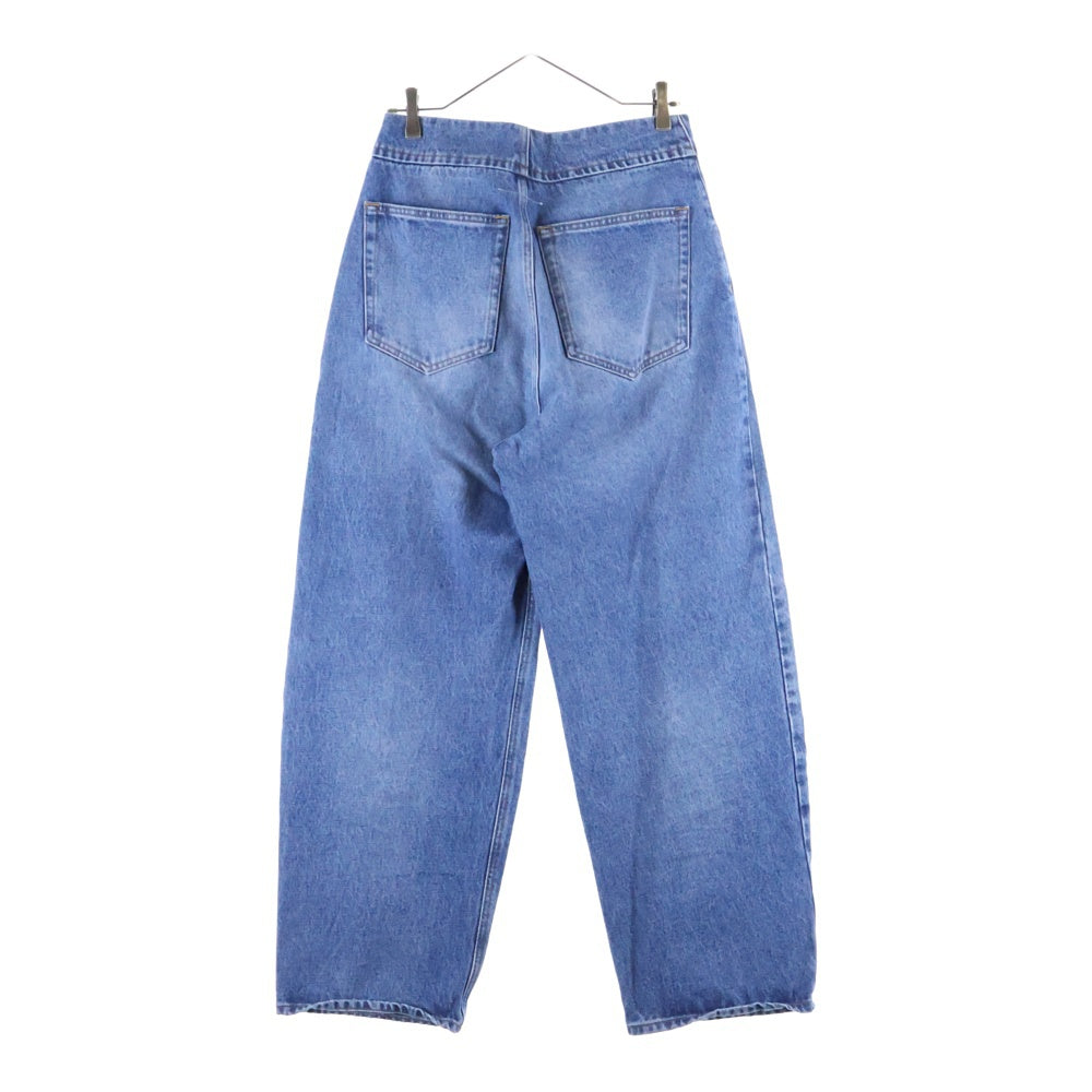 MM6 Maison Margiela(エムエムシックスメゾンマルジェラ) 22SS CARROT SHAPE WASHED DENIM JEANS キャロット シェイプ ウォッシュド デニム ジーンズ パンツ インディゴ S52LA0119 S30589