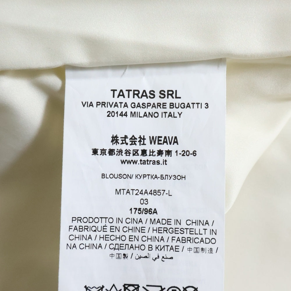 TATRAS(タトラス) ASTONI アストーニ ボアブルゾン ホワイト MTAT24A4857-L