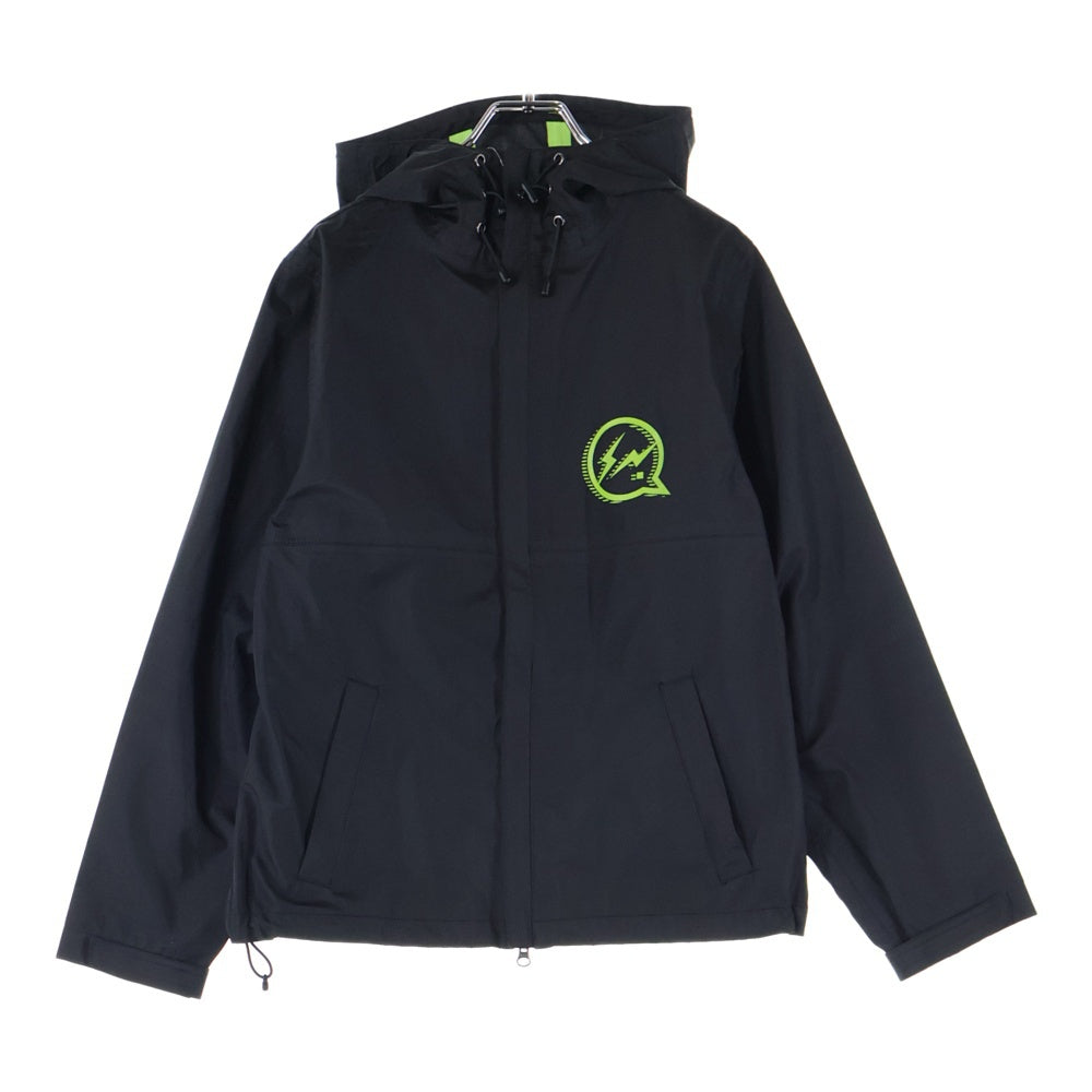 DENIM BY VANQUISH & FRAGMENT(デニムバイヴァンキッシュアンドフラグメント) Three Layer Mountain Parka スリーレイヤー マウンテンパーカー ナイロンジャケット ブラック/グリーン