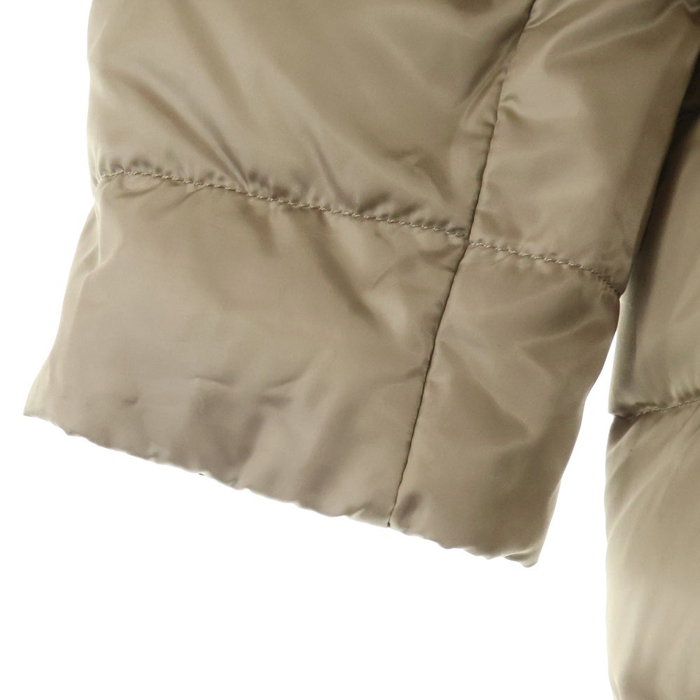 S MAX MARA(エス マックスマーラ) ゼブラ リバーシブル ダウンコート ジャケット ベージュ 94861946 レディース