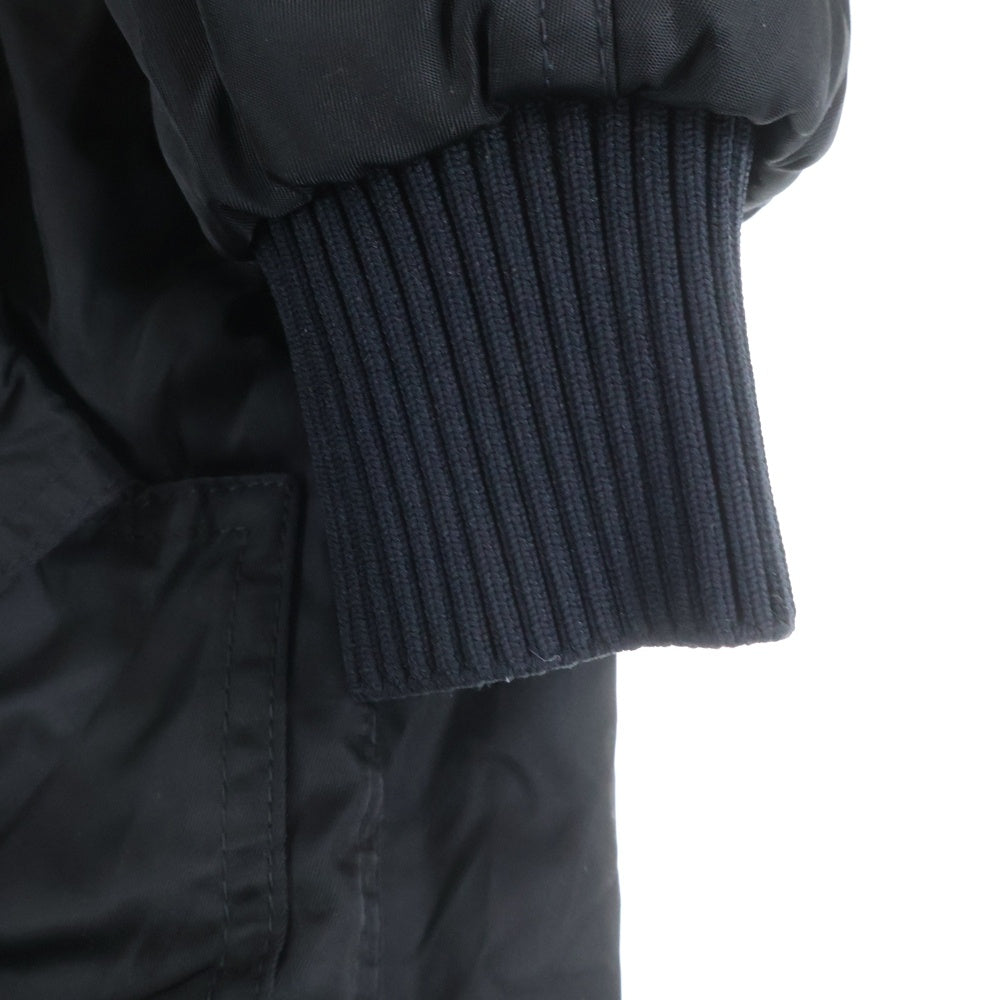 KENZO(ケンゾー) ロングフライト ジップアップ ナイロンジャケット ブラック F762MA1855AG レディース