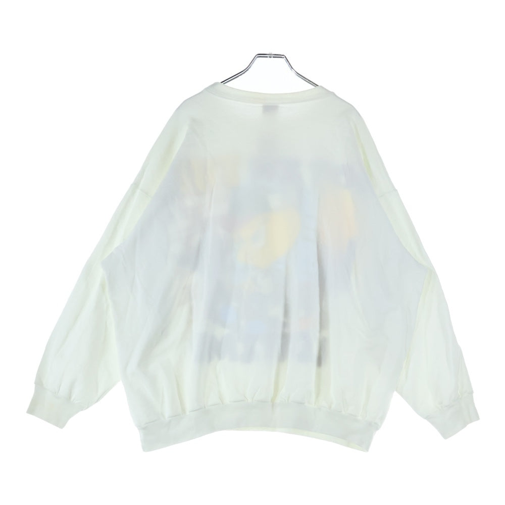 VINTAGE(ヴィンテージ) 90S VINTAGE LOONEY TUNES ヴィンテージ ルーニー テューンズ フロントプリント クルーネックスウェットトレーナー ホワイト