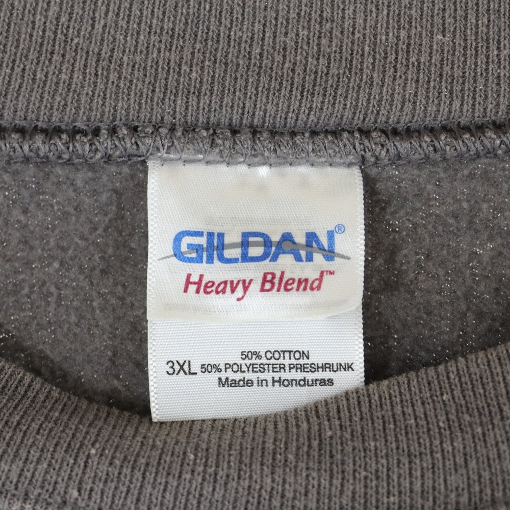 NO BRAND(ノーブランド) TITANS タイタンズ フロントプリント クルーネックスウェットトレーナー グレー