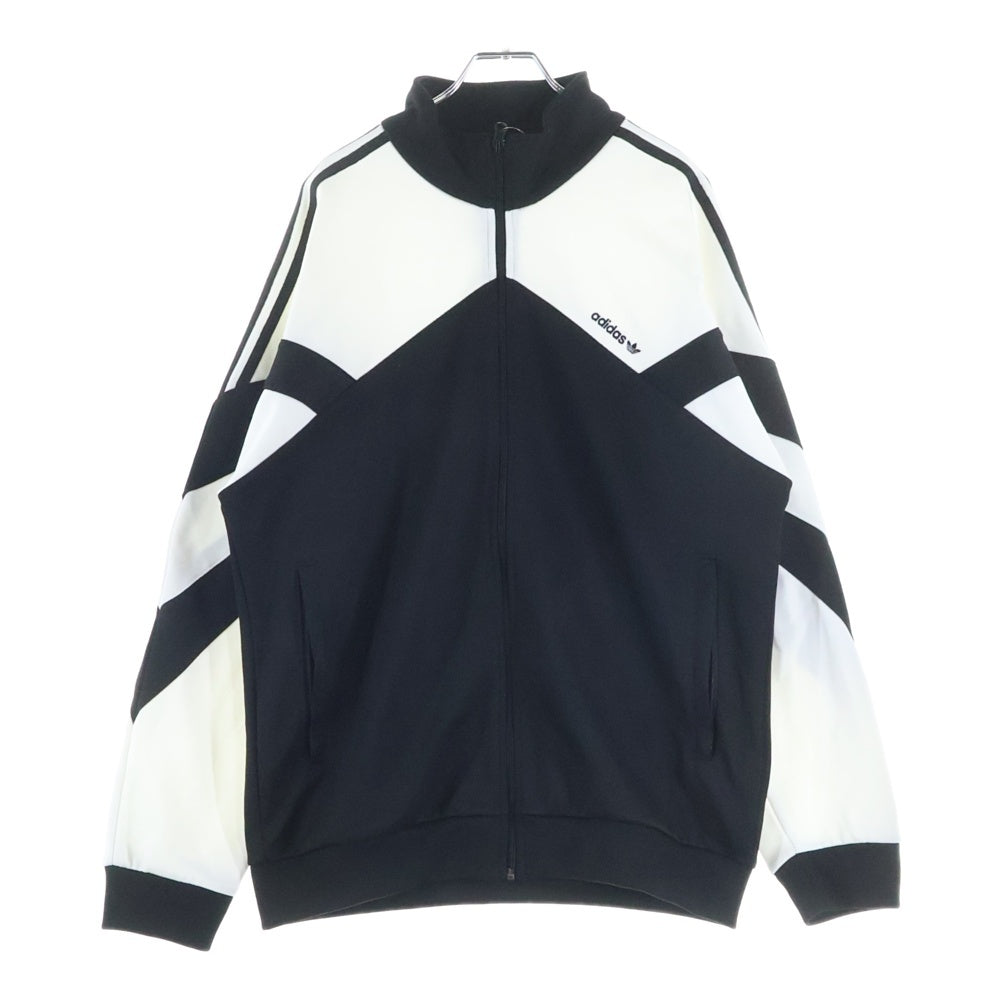 adidas(アディダス) PALMESTON TRACK JACKET パーマストン ジップアップ トラックジャケット ジャージ ブラック/ホワイト DJ3460
