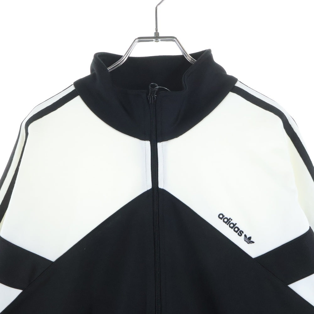 adidas(アディダス) PALMESTON TRACK JACKET パーマストン ジップアップ トラックジャケット ジャージ ブラック/ホワイト DJ3460