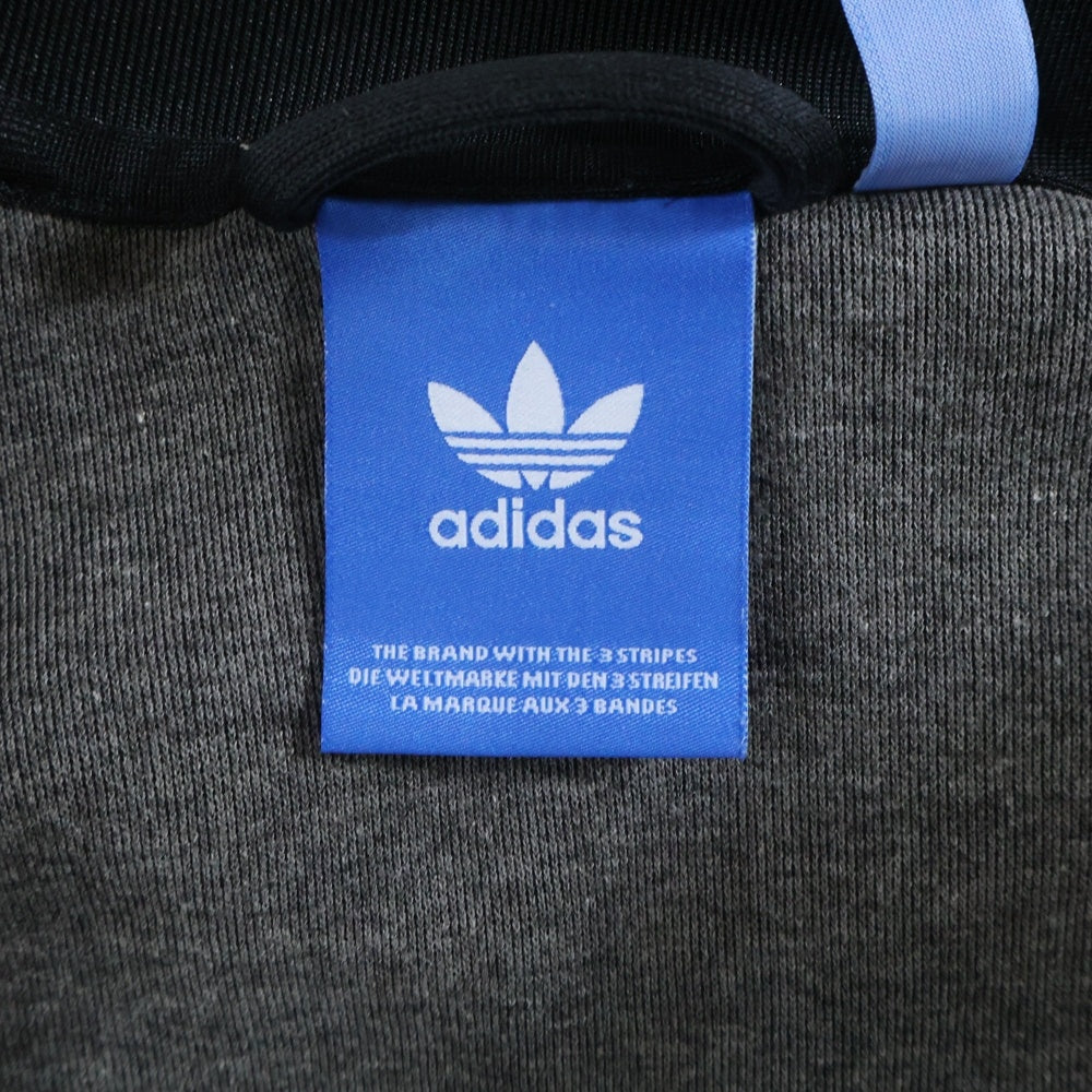 adidas(アディダス) サイドライン ジップアップ トラックジャケット ジャージ ブラック AY7059