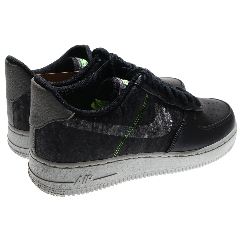 NIKE(ナイキ) AIR FORCE 1 LOW '07 LV8 BLACK/ELECTRIC/GREEN エアフォース1 ブラック/エレクトリック/グリーン ローカットスニーカー US8.5/26.5 CV1698-001