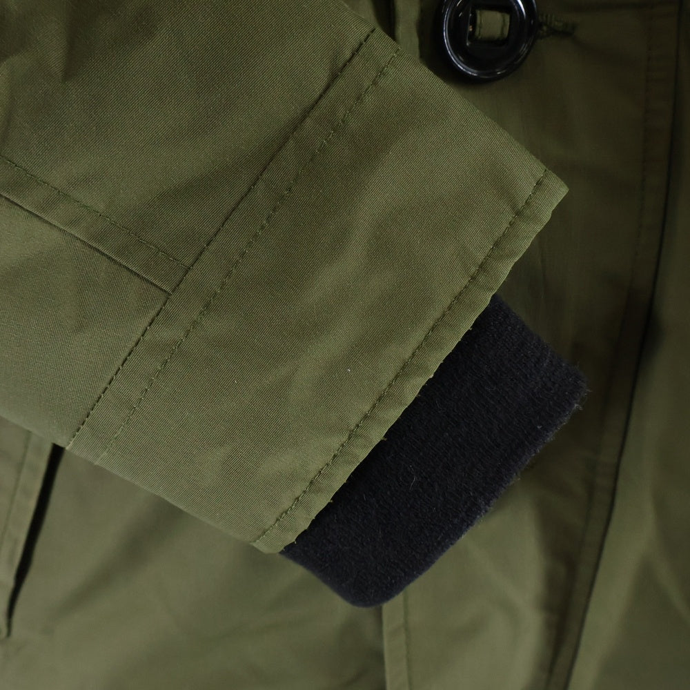 CANADA GOOSE(カナダグース) KINGSTON キングストン ブラックラベル ファーフーデットダウンジャケット カーキ 3455JMB R