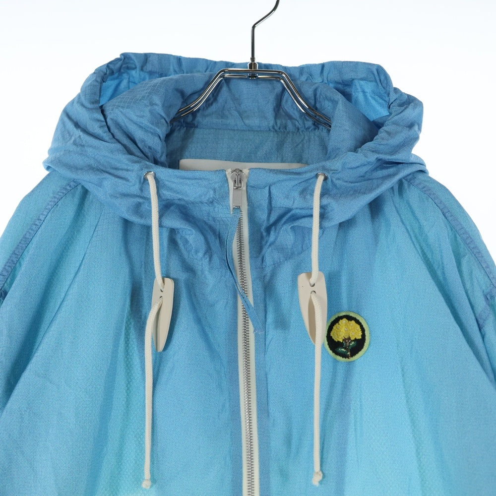 JIL SANDER +(ジルサンダープラス) 23SS 総柄 ナイロンフーデッドジャケット マルチカラー J47BN0115 J70106