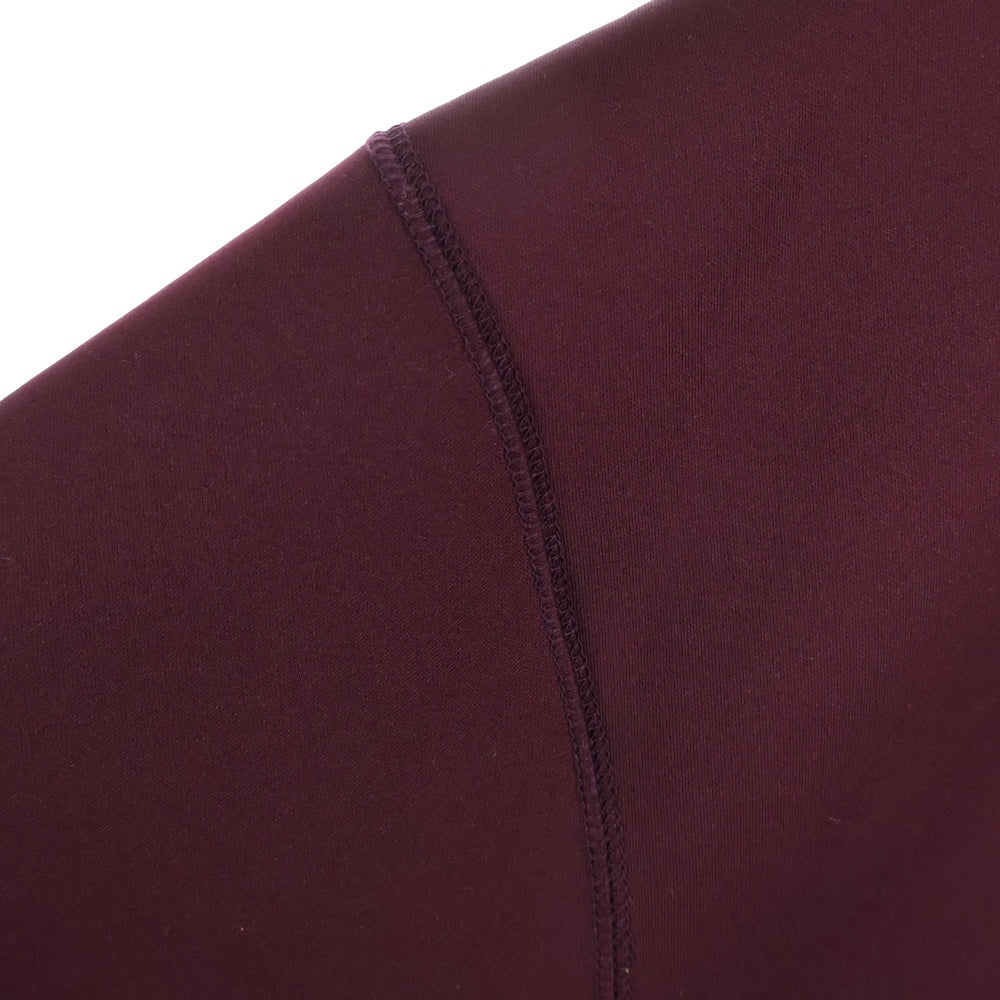 kolor(カラー) 25SS クルーネック リブスウェット バーガンディー 25SCM-T15203S