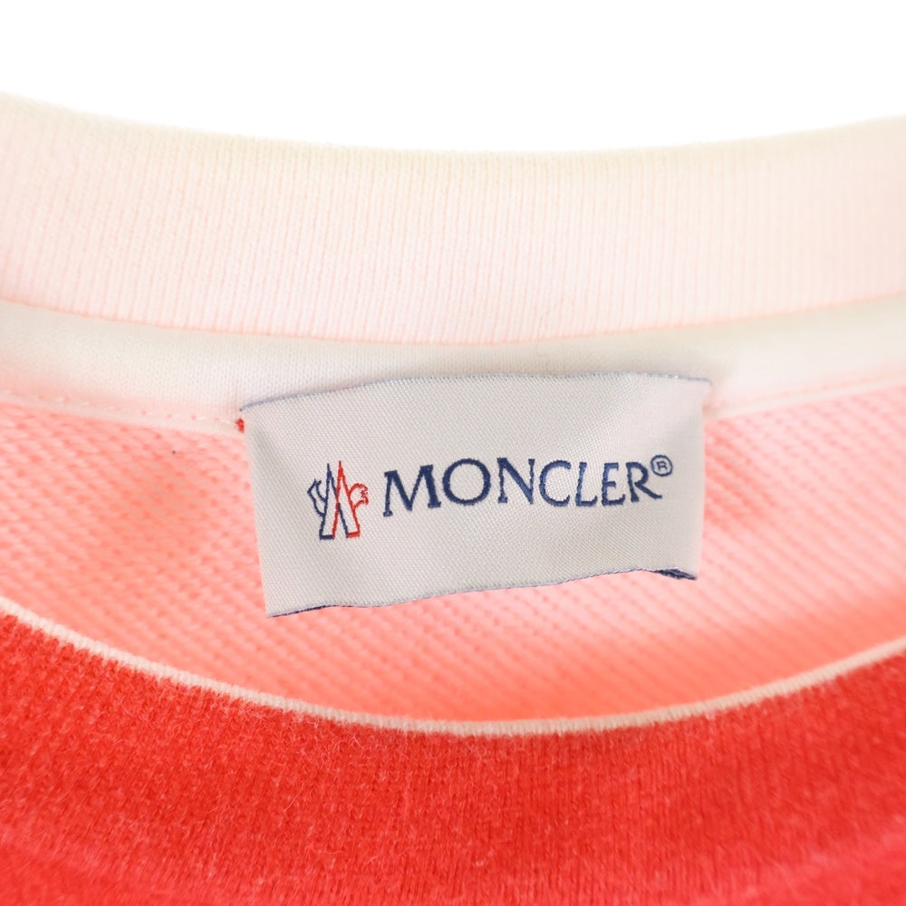 MONCLER(モンクレール) 18SS MAGLIA GIROCOLLO グラデーション クルーネック スウェットトレーナー マルチカラー D10918033850
