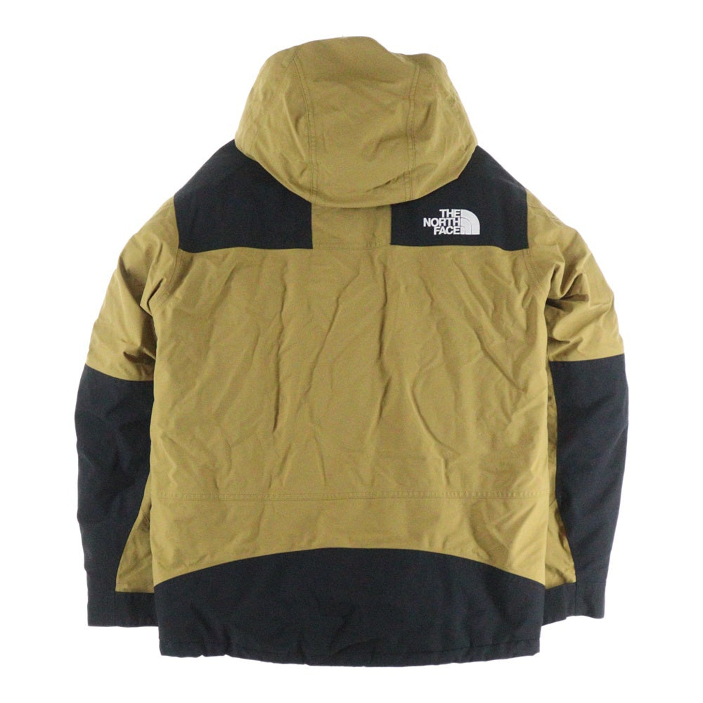 THE NORTH FACE(ザノースフェイス) MOUNTAIN DOWN JACKET GORE-TEX ゴアテックス マウンテン ダウン ジップアップ ナイロン ジャケット ベージュ ND91930