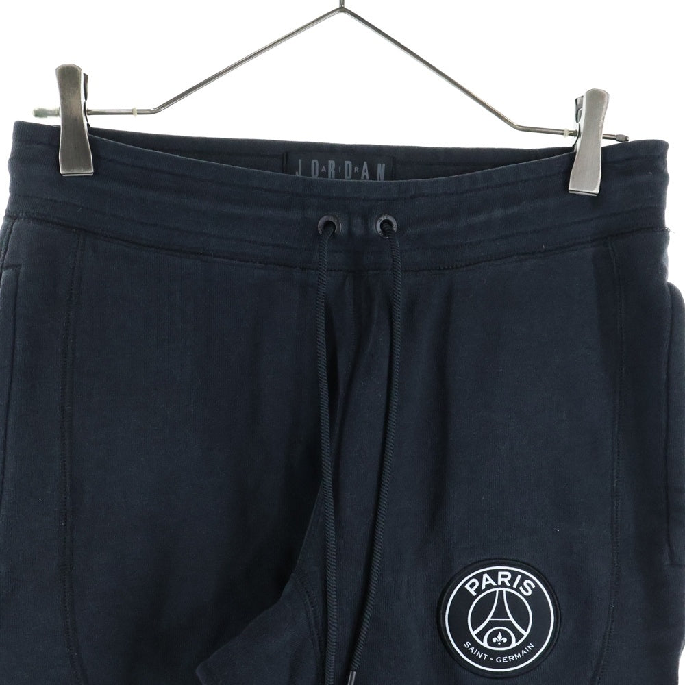 JORDAN BRAND(ジョーダンブランド) ×PARIS SAINT GERMAIN パリサンジェルマン PSG WINGS PANTS ピーエスジー ウィングス イージースウェットジョガーパンツ ブラック BQ4197-010