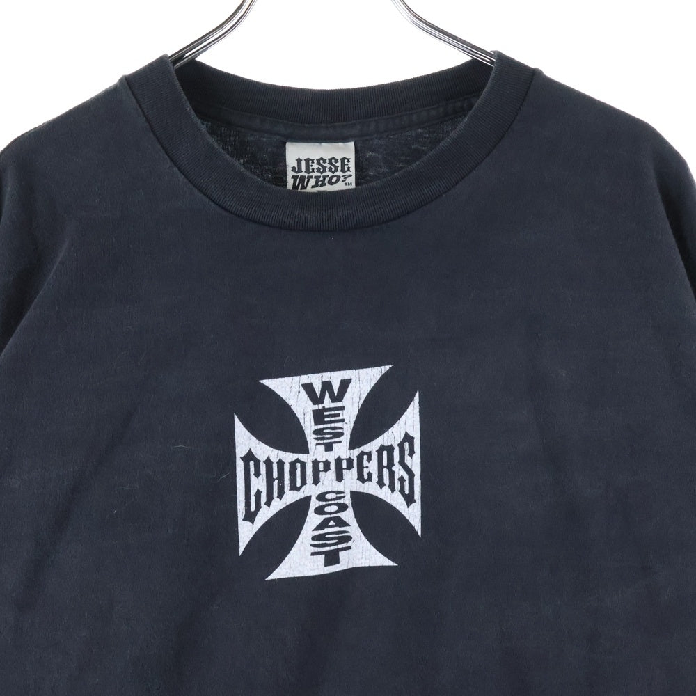 VINTAGE(ヴィンテージ) WEST COAST CHOPPERS USA製 ウエストコーストチョッパーズ 両面アームプリント 長袖Tシャツ