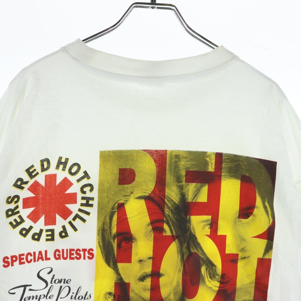 VINTAGE(ヴィンテージ) RED HOT CHILI PEPPERS CALIFORNICATION SPECIAL GUESTS STONE TEMPLE PILOTS BOOTLEG BASIC WEAR ハイチ製 レッドホットチリペッパーズ 半袖Tシャツ ブートレグ