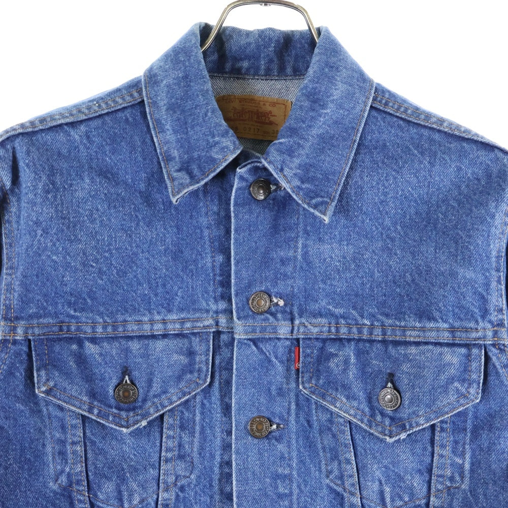 Levi's(リーバイス) 70S VINTAGE 4TH ヴィンテージ フォース ブランクタブ デニムトラッカージャケット インディゴ 70505-0217