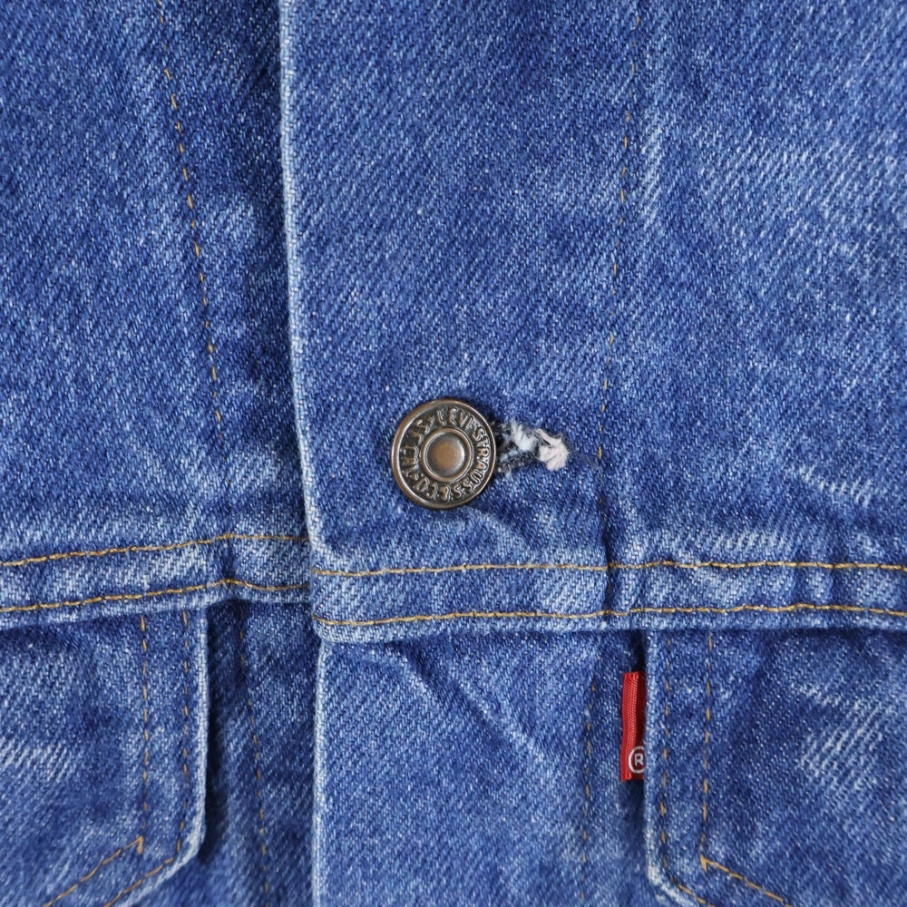 Levi's(リーバイス) 70S VINTAGE 4TH ヴィンテージ フォース ブランクタブ デニムトラッカージャケット インディゴ 70505-0217