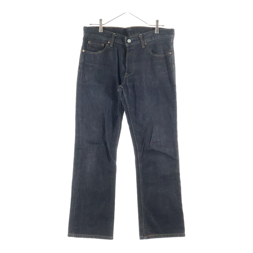 Levi's(リーバイス) 577 ローライズ ボタンフライ フレア デニムパンツ ブラック 577-09