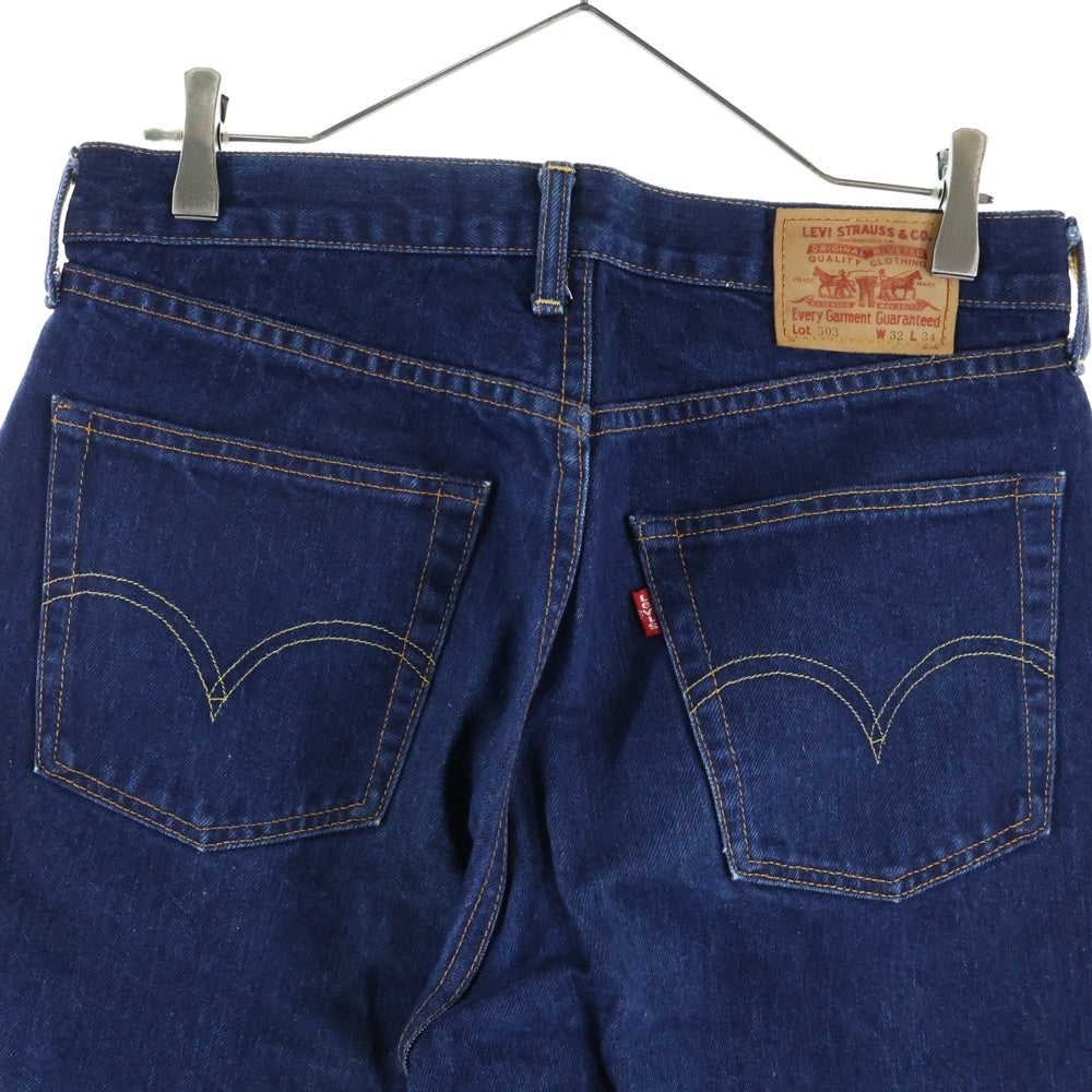 Levi's(リーバイス) 503 ジップフライ ストレート デニムパンツ インディゴ 503-16