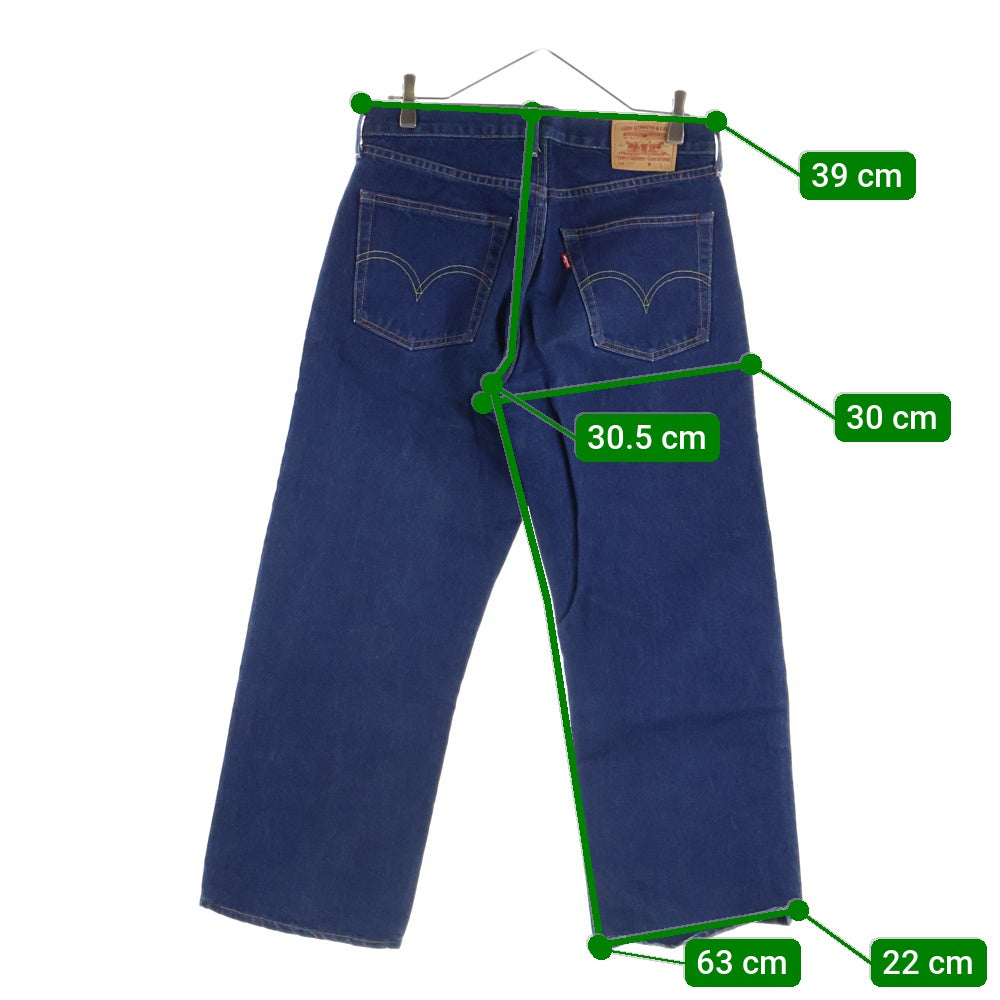 Levi's(リーバイス) 503 ジップフライ ストレート デニムパンツ インディゴ 503-16