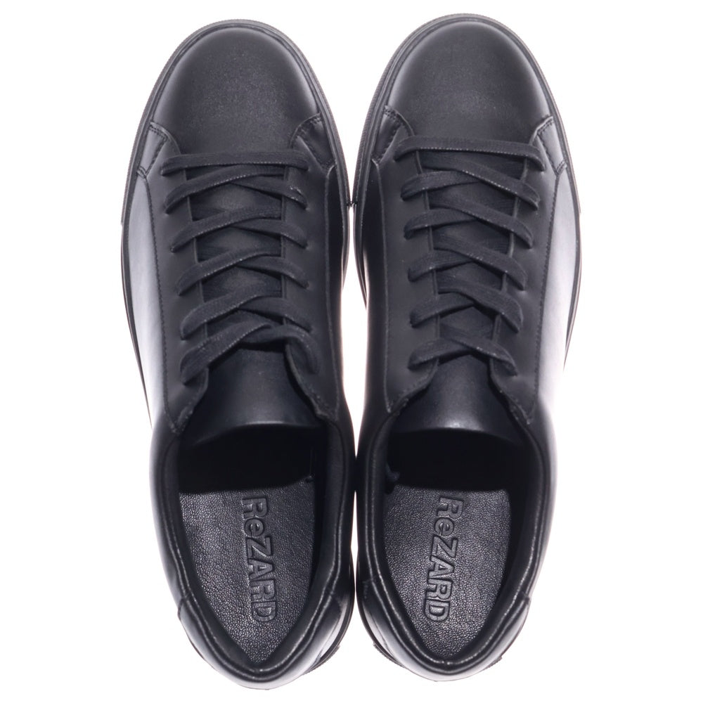 ReZARD(リザード) ロゴレザー ローカットスニーカー ブラック HK00002