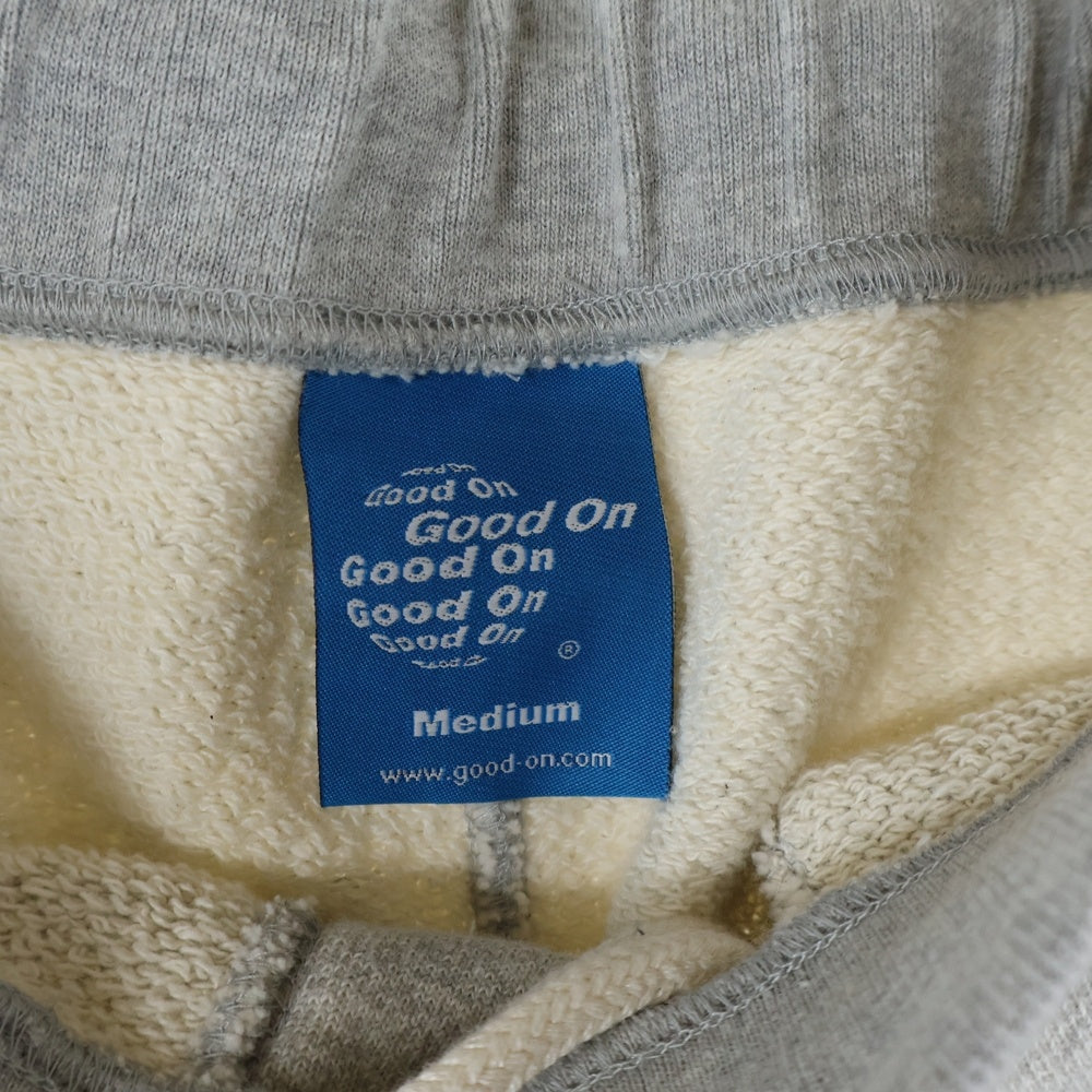 Good On(グッドオン) GOOD ON グッドオン ガーメントダイ ドローストリング スウェットパンツ ライトグレー