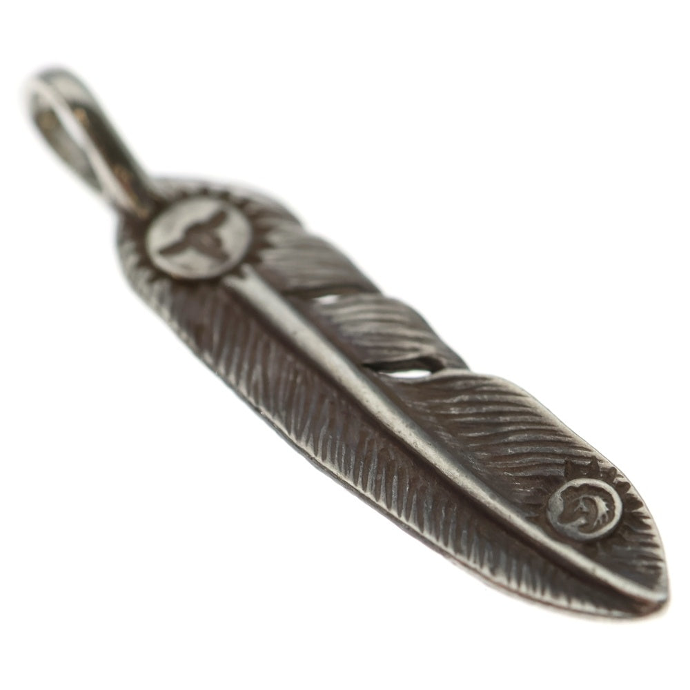 TADY & KING(タディアンドキング) SVフェザー Mサイズ 左向き ペンダントトップ シルバー