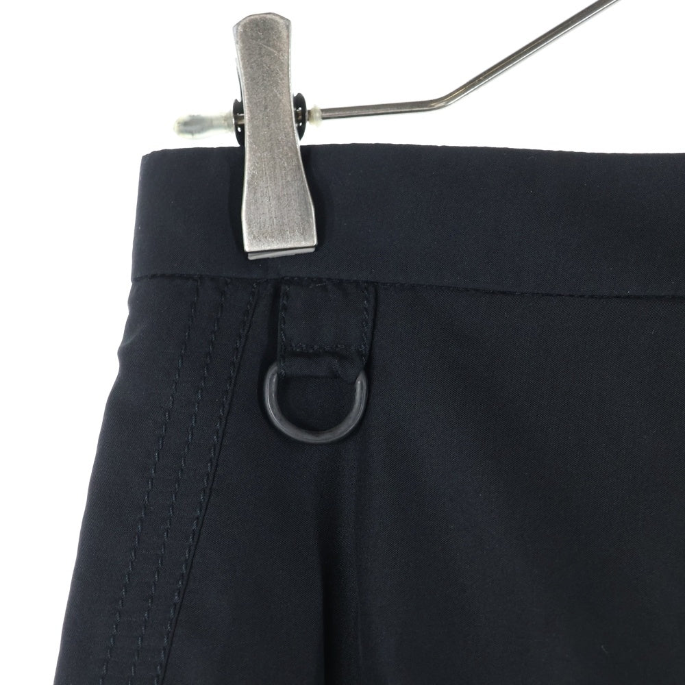 NO BRAND(ノーブランド) BARBARA BUI バルバラビュイ シルク ステッチデザイン フレアパンツ ブラック