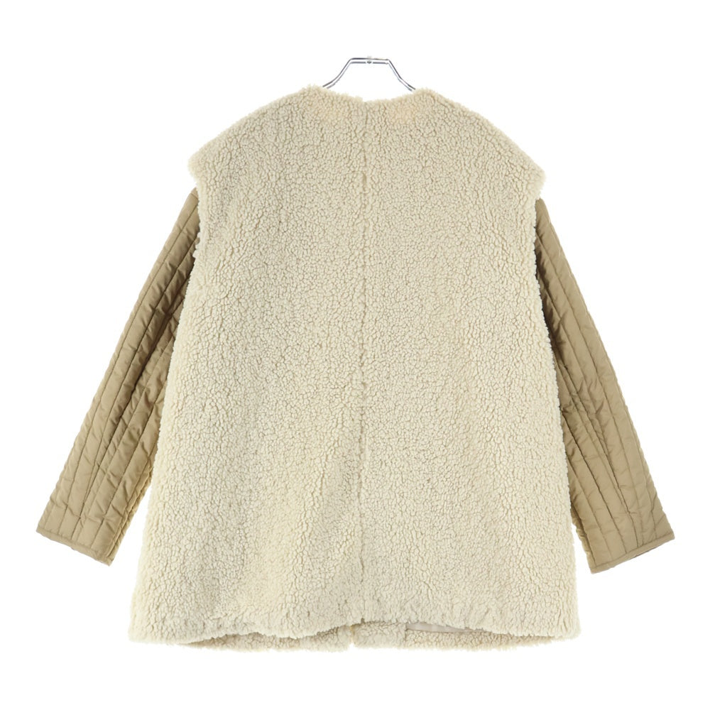 BEAMS HEART(ビームス ハート) ボアベスト キルティングブルゾン セット ジャケット レディース ベージュ 43-18-0050-928