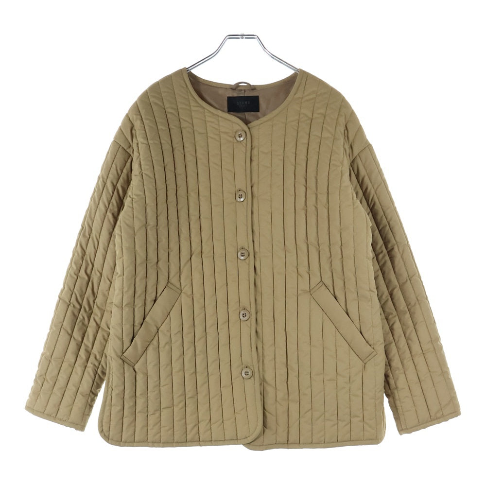 BEAMS HEART(ビームス ハート) ボアベスト キルティングブルゾン セット ジャケット レディース ベージュ 43-18-0050-928