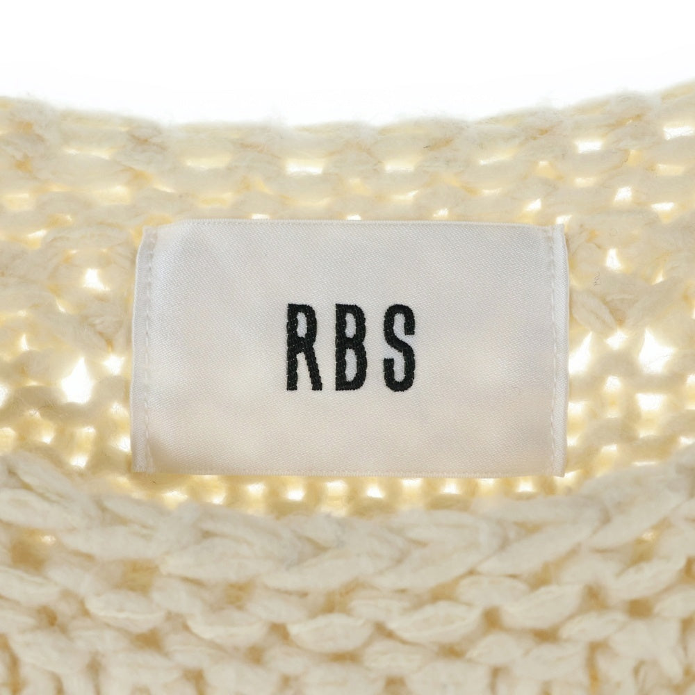 BEAMS(ビームス) ローゲージ ダメージ 長袖ニット レディース ベージュ 63-15-0410-126