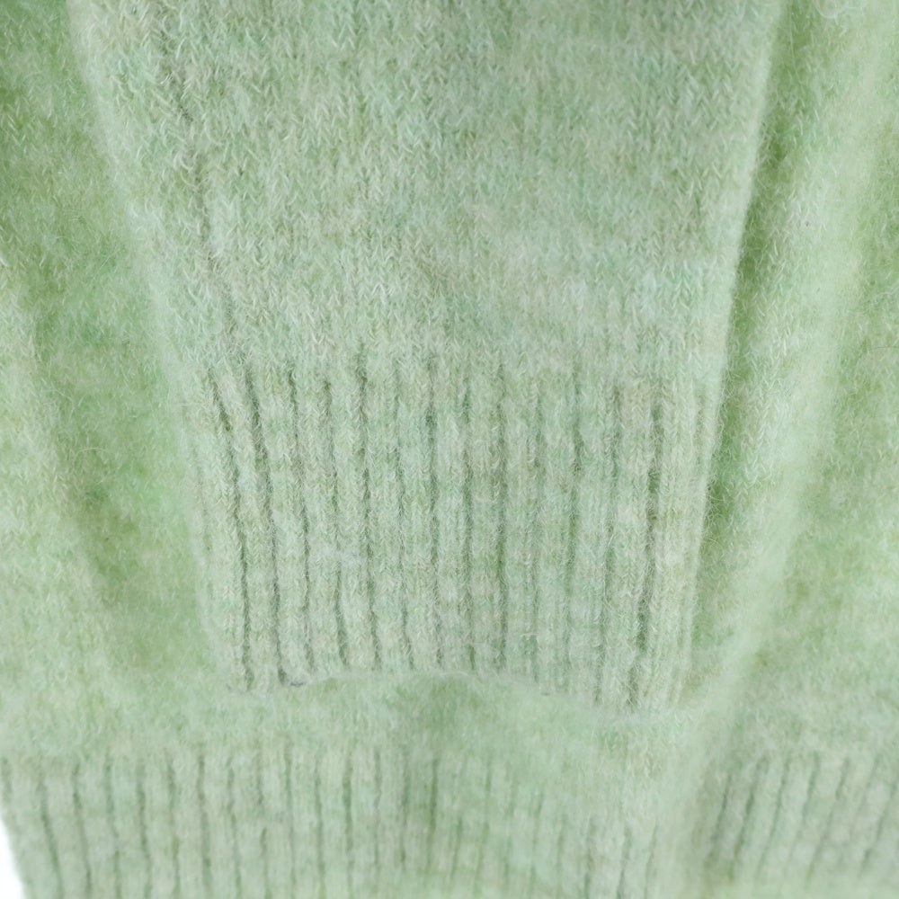 Acne Studios(アクネ ストゥディオズ) Asymmetric-hem Sweater アシンメトリックヘム ニットスウェット セーター グリーン FN-WN-KNIT000183