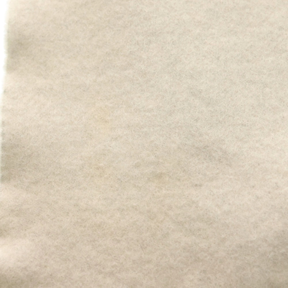 LOEWE(ロエベ) カシミヤ混 ウール マフラー ホワイト レディース