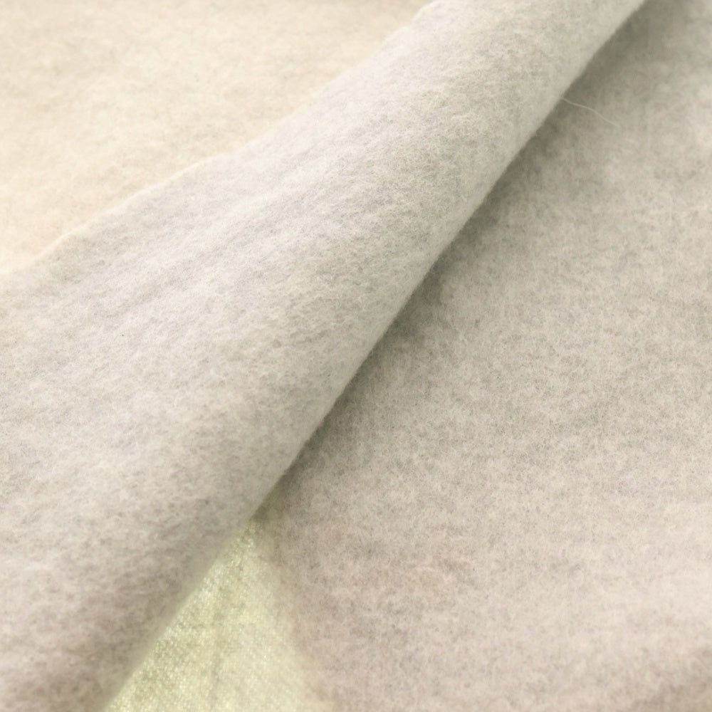 LOEWE(ロエベ) カシミヤ混 ウール マフラー ホワイト レディース