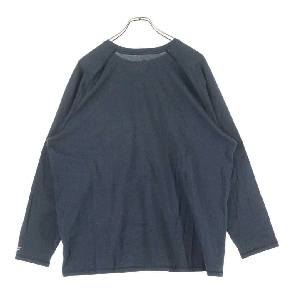 CARHARTT(カーハート) Force Cotton Delmont Long Sleeve T-Shirt フォースコットン ロングスリーブ カットソー 長袖Tシャツ ネイビー
