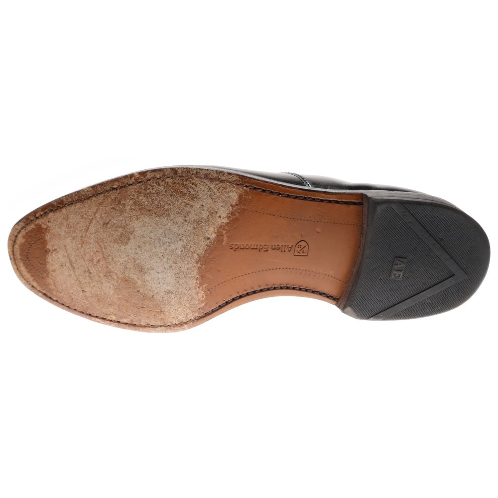 Allen Edmonds(アレンエドモンズ) CARLYLE ホールカット プレーントゥ レザー ローカット ドレスシューズ ブラック 8830