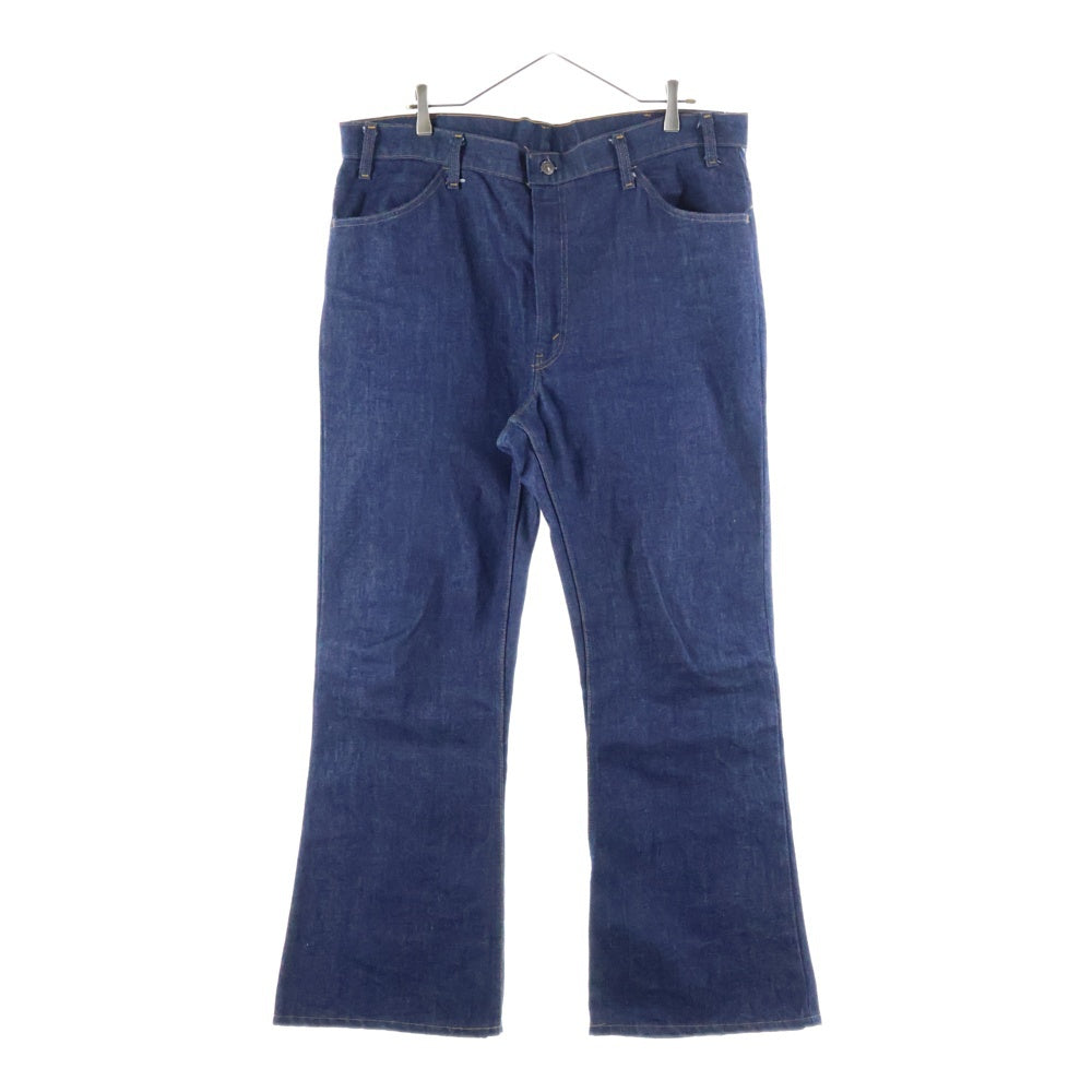 Levi's(リーバイス) 70S-80S VINTAGE 646-0217 ボタン裏8 オレンジタブ ベルボトム フレア ヴィンテージデニムパンツ インディゴ