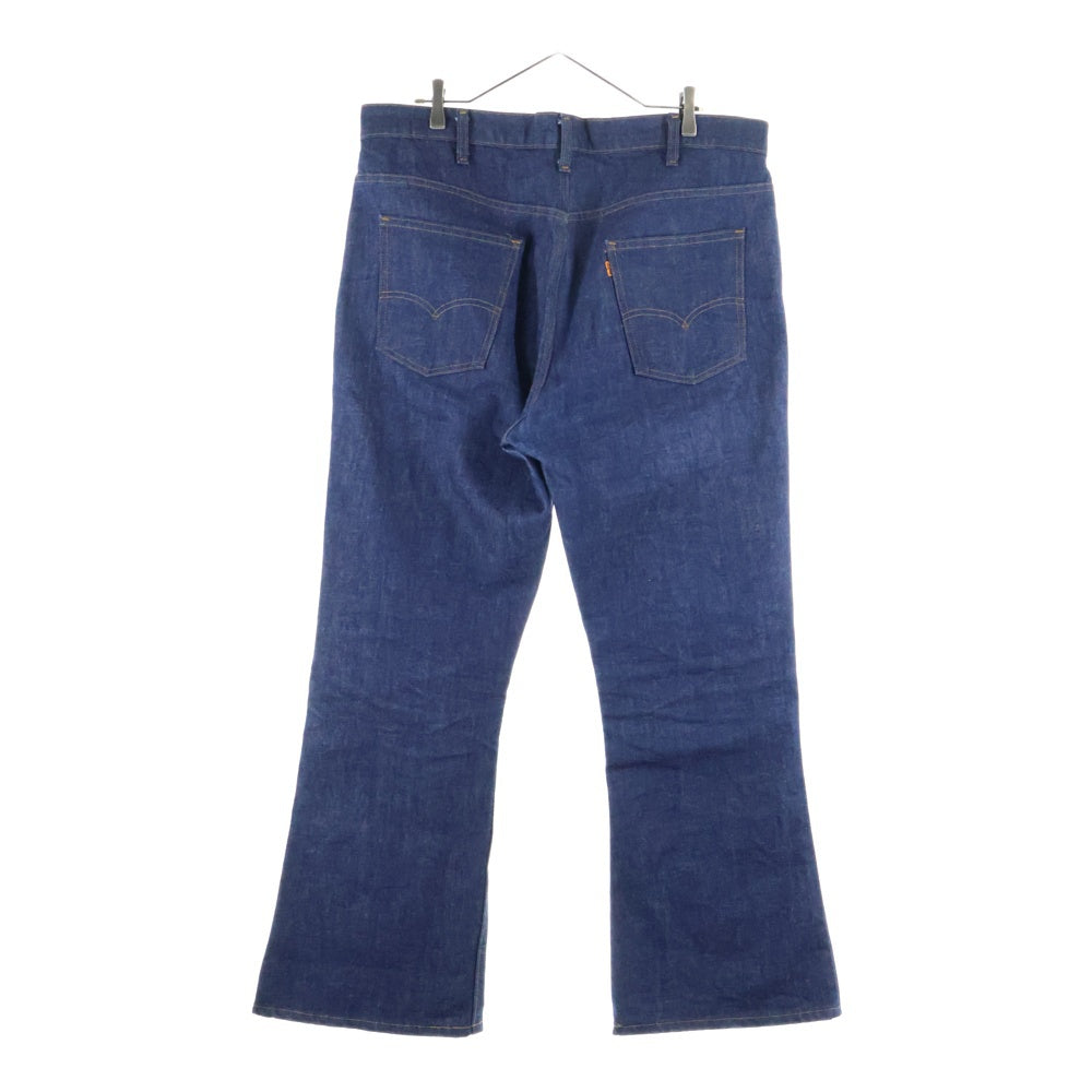 Levi's(リーバイス) 70S-80S VINTAGE 646-0217 ボタン裏8 オレンジタブ ベルボトム フレア ヴィンテージデニムパンツ インディゴ
