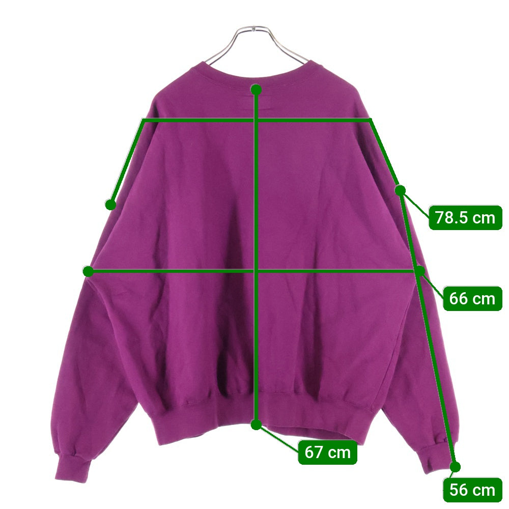 RUSSELL ATHLETIC(ラッセルアスレチック) 90S VINTAGE HIGH COTTON ハイコットン クルーネック スウェットトレーナー パープル