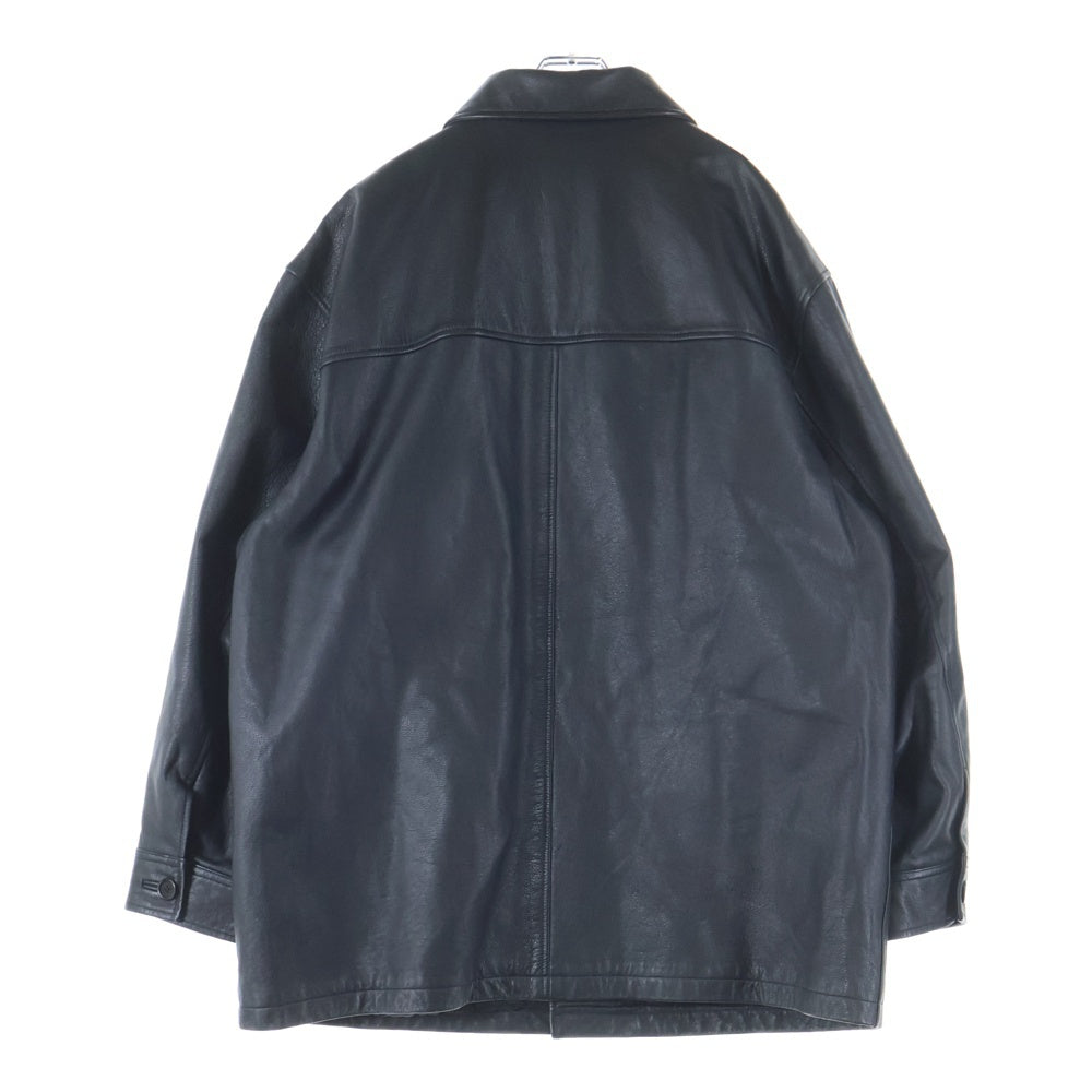 VINTAGE(ヴィンテージ) OLD GAP オールド ギャップ レザーカーコート ジャケット ブラック